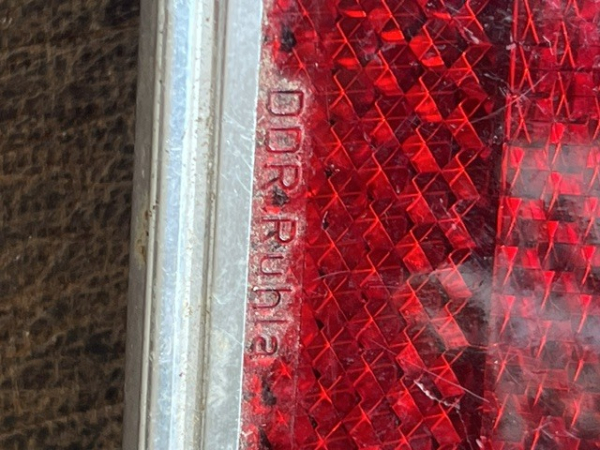 Rückstrahler DDR Ruhla Mewa  G 05 025 Merue