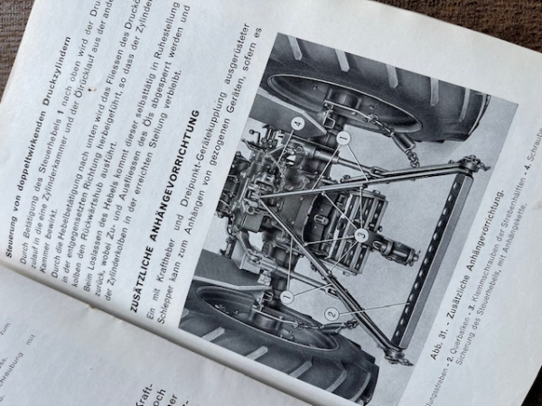 Betriebsanleitung Fiat 315 original