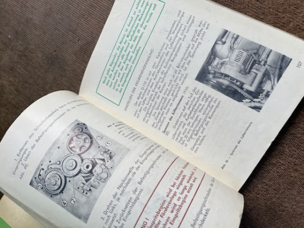 Technisches Handbuch UTB 650M + 651M Original