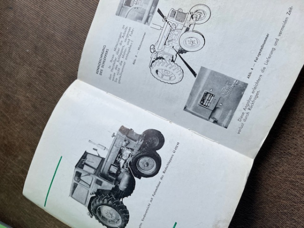 Technisches Handbuch UTB 650M + 651M Original