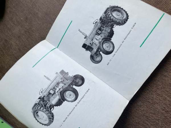Technisches Handbuch UTB 650M + 651M Original