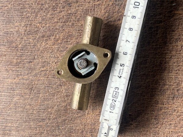 Heizungshahn messing gerade original DDR Produktion IFA B1000