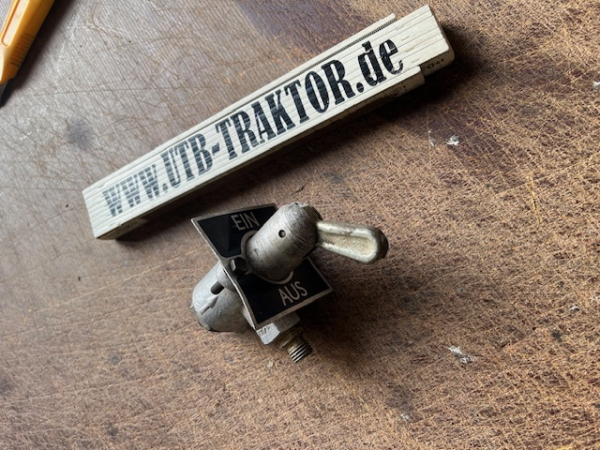 Hebel z.B. für Luft sperre am IFA W50 mit Aluschild