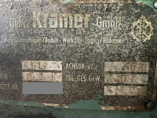 Anlasser Starter Getriebeanlasser für Traktor Schlepper Kramer KL11 + Kl12