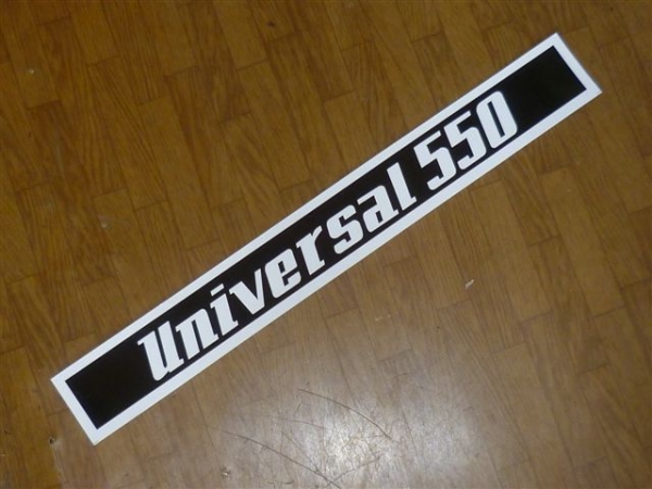 Aufkleber UTB 550