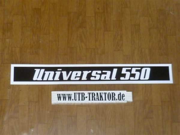 Aufkleber UTB 550