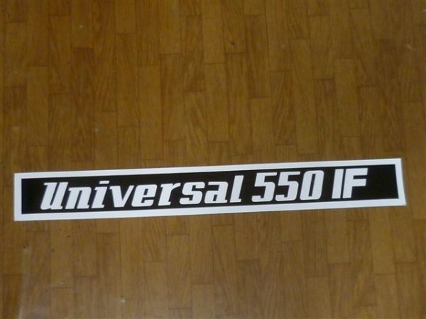 Aufkleber UTB 550IF