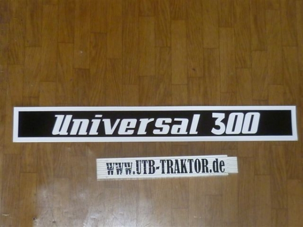 Aufkleber UTB 300