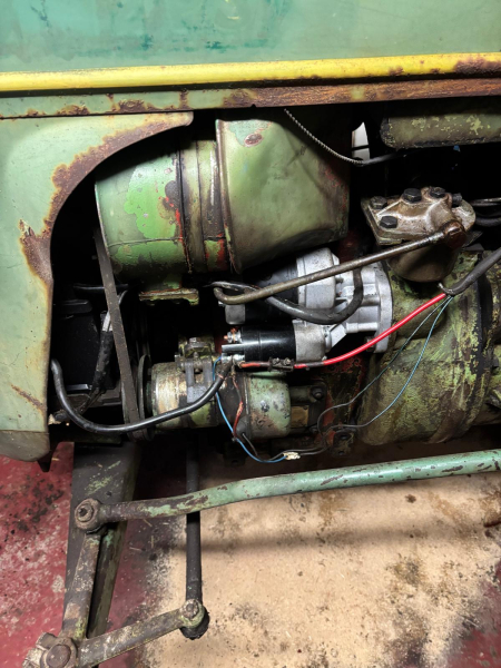 Anlasser Getriebeanlasser Bautz AS122- AS 122 B mit MWM Motor AKD 122 E