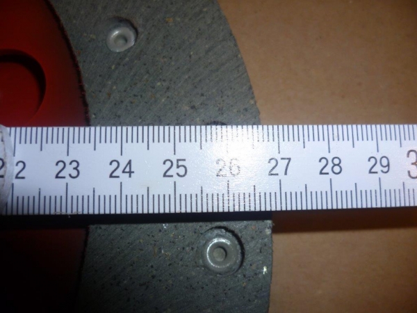 Kupplungsscheibe Fahren 10,5 Zoll 27cm UTB 550 M