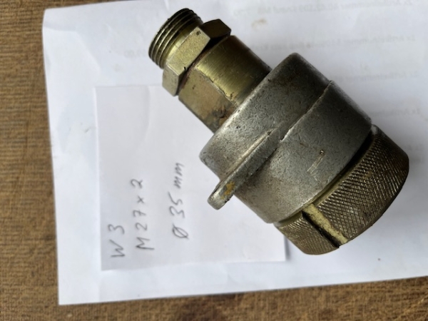 Kupplung  für Hydraulikanschluß für Anhänger