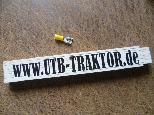 Kabelschuh breit für Flammglühkerze TIH UTB + Fiat