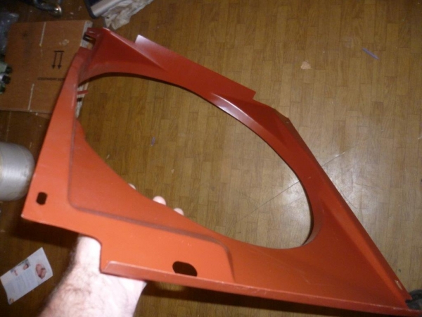 Luftleitblech für Kühler UTB 650 651