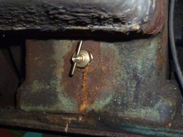 Ablasshahn M16x1,5 z.B. für Wasserverdampfer 1H65 2H65