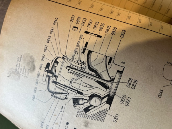 Klöckner Humboldt-Deutz AG Original Ersatzteil-Preisliste Deutz-Diesel-Schlepper F1L514/50