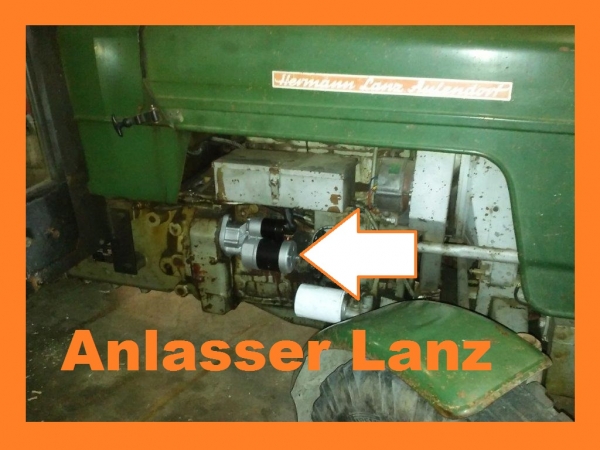 Anlasser Getriebeanlasser für Lanz Aulendorf D255