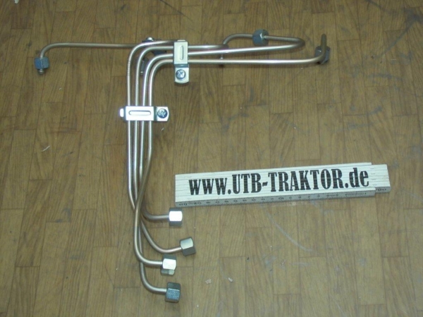 Satz Einspritzleitung komplett Fiat 640 65.46 70.46 70.56 80.66 System CAV