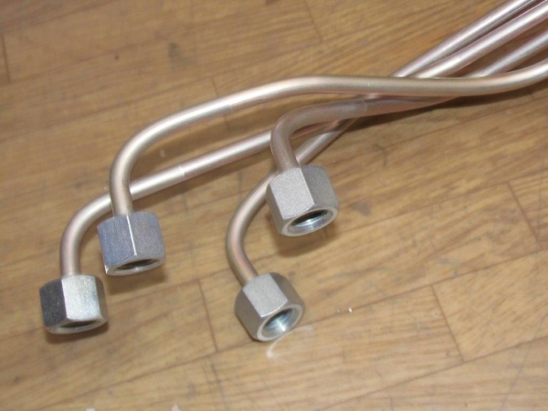 Satz Einspritzleitung komplett Fiat 640 65.46 70.46 70.56 80.66 System CAV