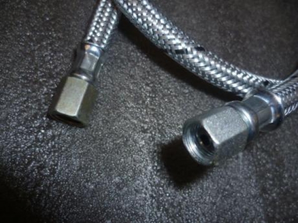 Öldruckschlauch Silberschlauch 1,10  meter GT124