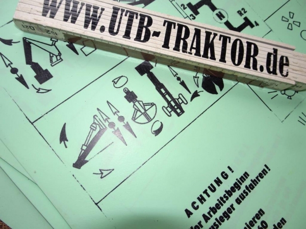 Bedien Anleitung TIH 445 original Symbole defekt 2. Wahl