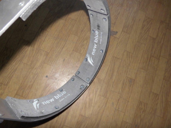 Bremsband komplett UTB 445 + 550 +TIH - FIAT 450 - 480 mit 50 mm