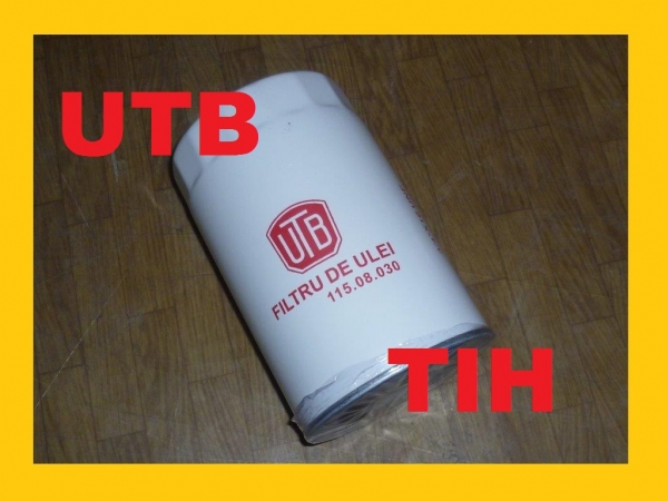 Motorölfilter lang mit UTB Aufschrift 445 550 640 650M TIH Fiat 400 420 450 480 540 550 600 640...
