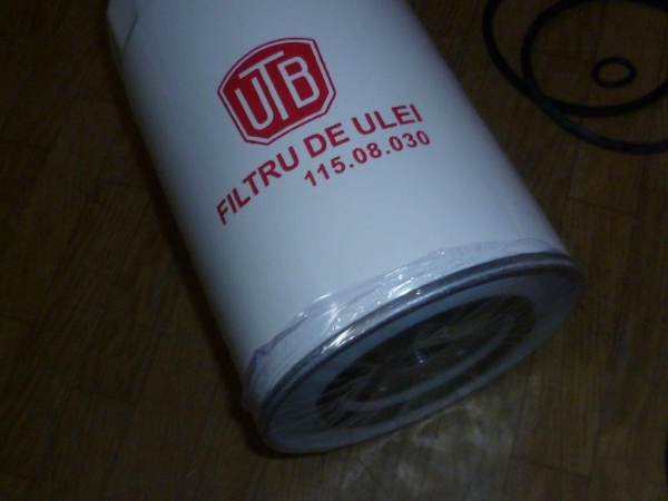 Motorölfilter lang mit UTB Aufschrift 445 550 640 650M TIH Fiat 400 420 450 480 540 550 600 640...