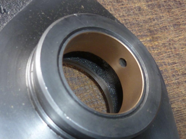 Adapter Aufnahme für Hydraulikpumpe TIH + UTB Fiat