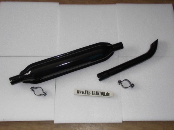 Auspuff 2 Teilig emaille  UTB TIH Fiat