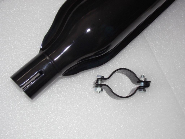 Auspuff 2 Teilig emaille  UTB TIH Fiat