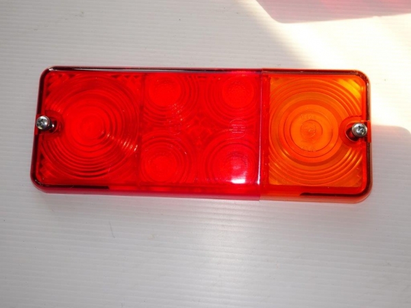 Rücklichtglas eckig DDR IFA rechte Seite