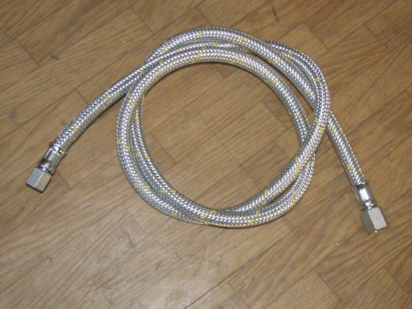 Öldruckschlauch Silberschlauch 80 cm RS09 T157