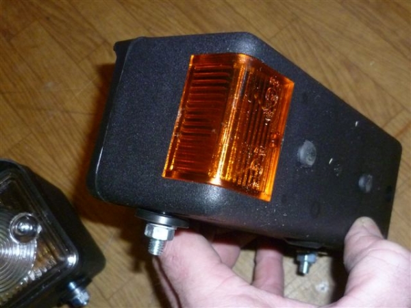 Blinker + Licht vorn Radlader Traktor Baumaschinen 2 Stück