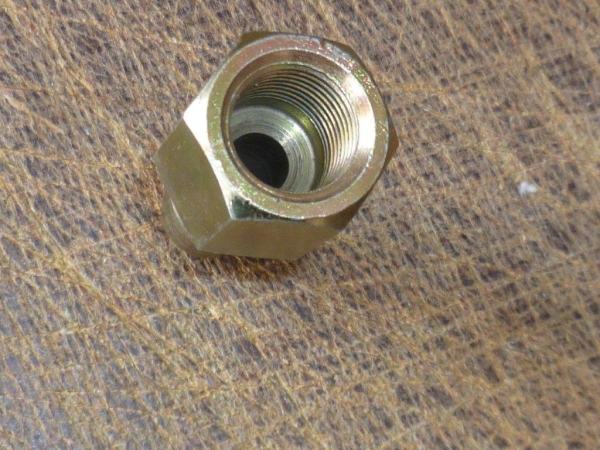 Verschraubung Adapter Hydraulikanschluß für Steuereinheit wenn Doppelwirkend UTB Fiat