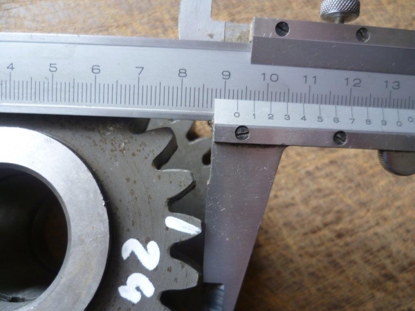 Zahnrad doppelt UTB Fiat Allrad DT 24 / 33 Zähne