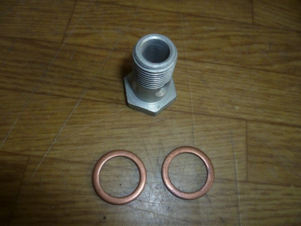 Hohlschraube M16 x 1,5 mit 2 Kupferdichtungen