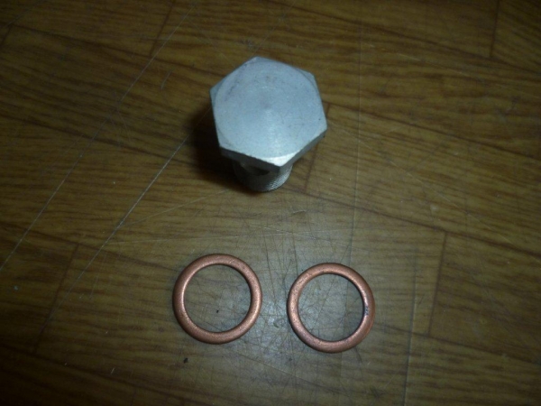 Hohlschraube M16 x 1,5 mit 2 Kupferdichtungen