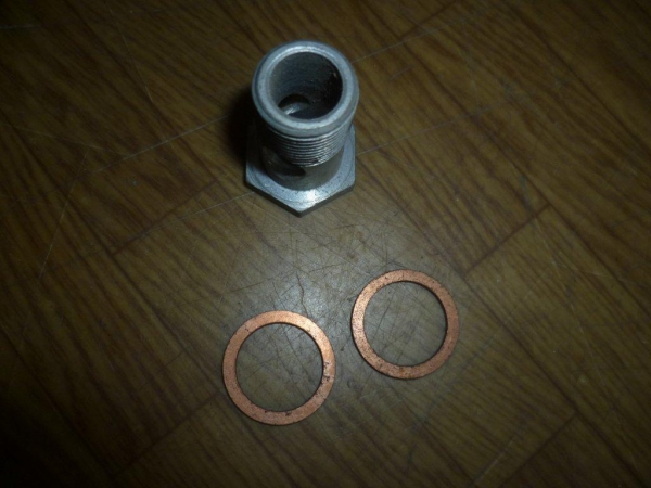 Hohlschraube M18 x 1,5 mit 2 Kupferdichtungen