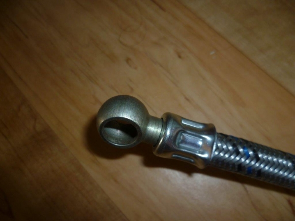 Dieselleitung von der Förderpumpe zum unteren Filter TIH UTB 445 Fiat 400 450 480 540