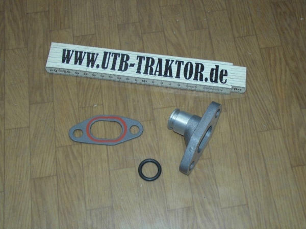 Set Flansch oval für Wasserpumpe oben UTB 445 TIH + Fiat 450 480 540 640 780