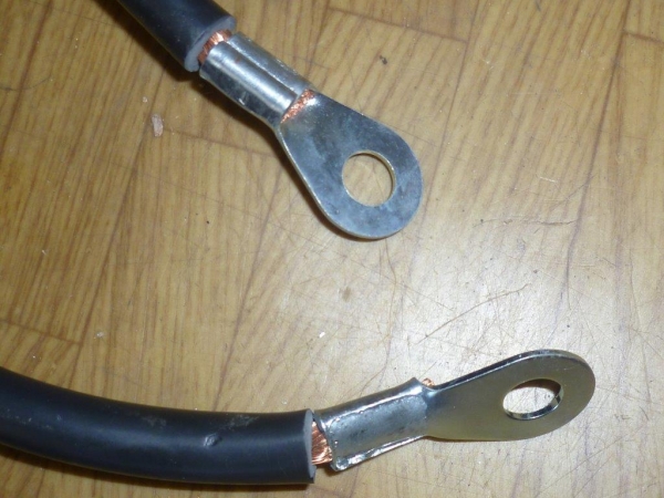 Batteriekabel 50cm + 70cm für viele Anwendungen Traktor