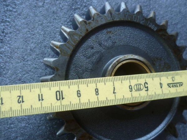 Zahnrad mit Buchse für Getriebe UTB