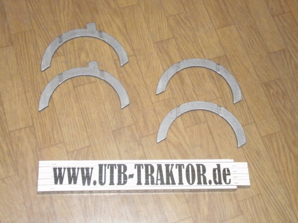 Beilagscheiben Ausgleichscheiben Kurbelwelle UTB TIH Fiat 480S 640 50 NC Übermaß 0,10