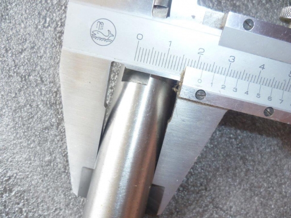 Welle mit Nut 22 mm im Differenzial TIH UTB