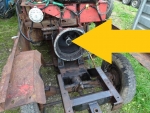 Drucklager Schleifringausrücker Grafitring Pomsen Schlepper DFZ 632 Traktor