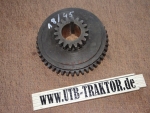 Zahnrad Allrad im Differenzial mit Nut für Bremsklotz UTB Fiat 45/18