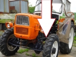 Lenkstange Traktor Fiat 415DT + 315DT + 400DT