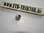 Ölablaßschraube mit Magnet + Dichtung IFA UTB TIH Fiat M22x1,5