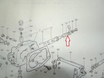 O ring im Kopf Hydraulik Kraftheber Verstellhebel UTB + Fiat