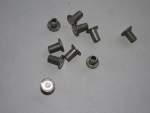 10 x Hohlnieten Aluminium Nieten 5 x 8 (10) Bremsbelag Oldtimer IFA DDR